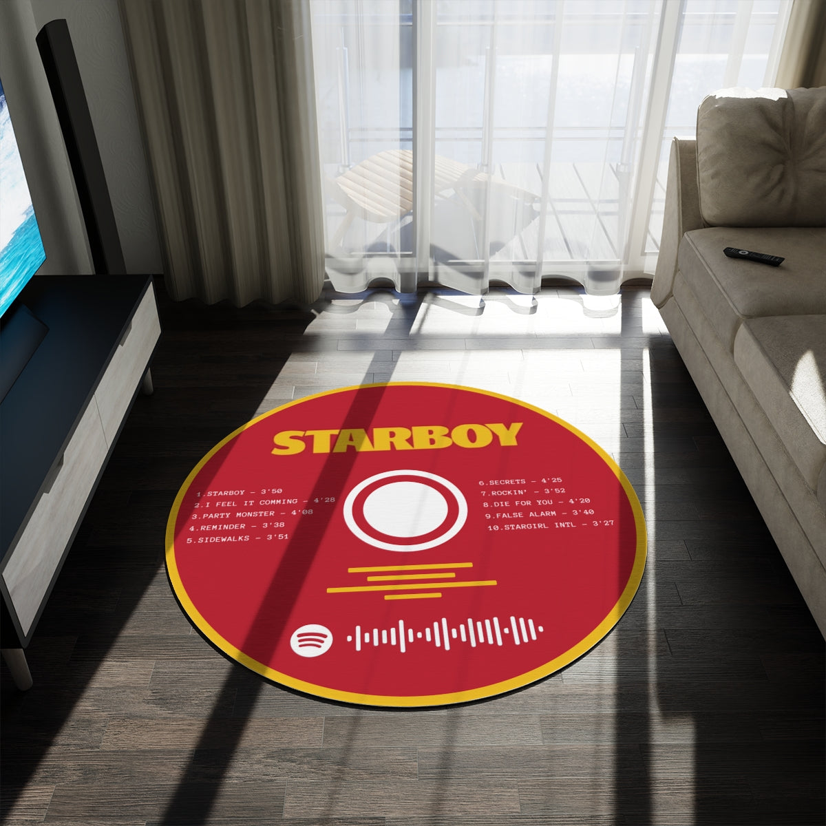 Starboy Album Rug