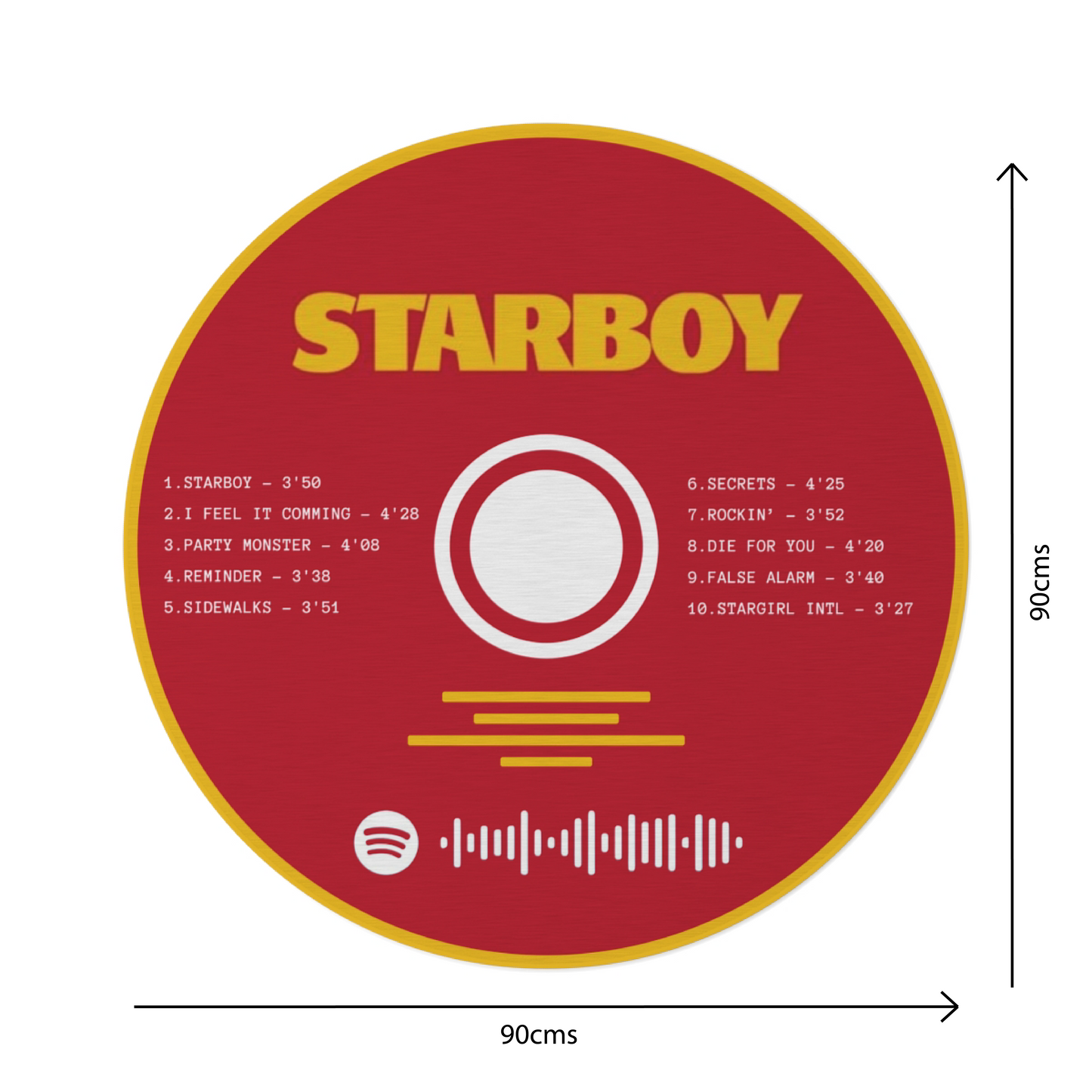 Starboy Album Rug