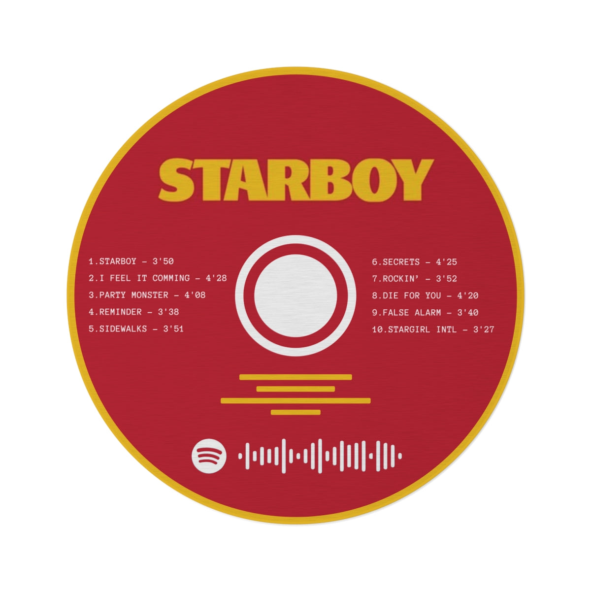Starboy Album Rug